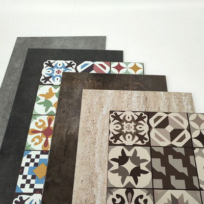 1200x2400mm Busa PVC Wallpaper Lantai Tahan Api 3d Panel Dinding Dekoratif