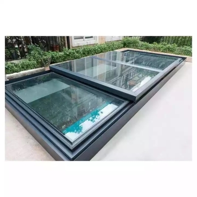 Jendela Kustom Kaca Tempered Skylight Warna-warni Dengan Sun Tunnel Tubular
