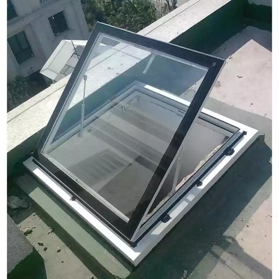 Jendela Kustom Kaca Tempered Skylight Warna-warni Dengan Sun Tunnel Tubular