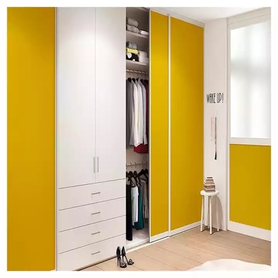 Lemari Geser Kamar Tidur Plastik MDF Kayu Solid Logam Modern
