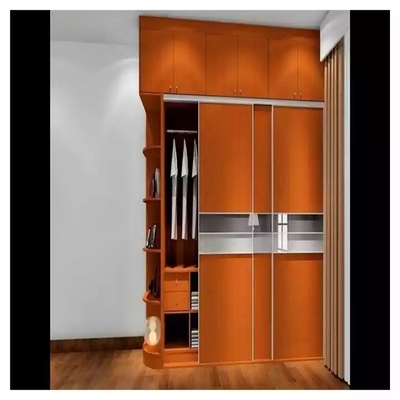 Lemari Geser Kamar Tidur Plastik MDF Kayu Solid Logam Modern
