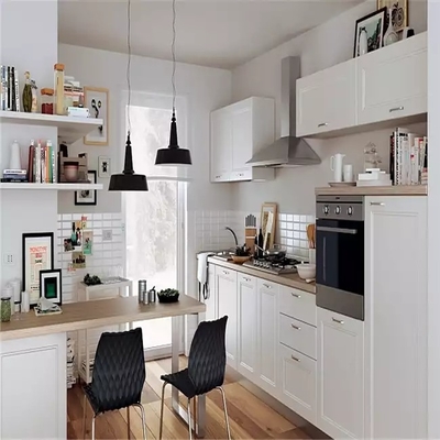 Set Kabinet Dapur yang Disesuaikan, Kabinet Dapur Pantry Lacquer Modern