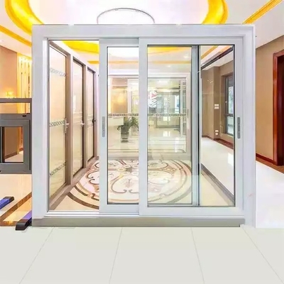 Thermal Break Double Glazed Aluminium Sliding Window Door Tempered Rendah E