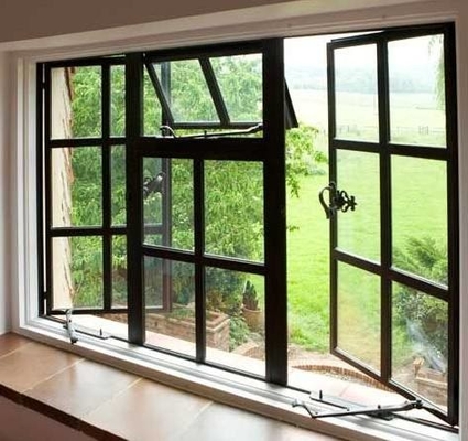 Baja Besi Geser Modern / Aluminium Grill Window Metal Casement