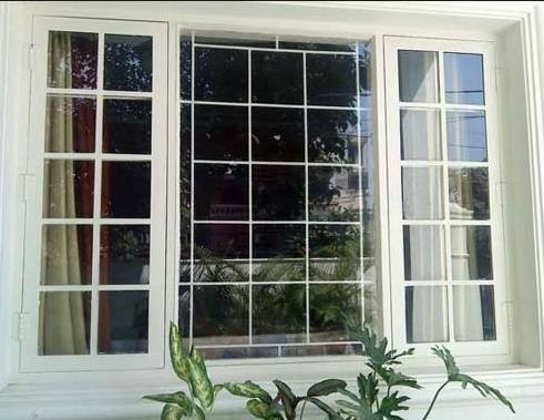 Baja Besi Geser Modern / Aluminium Grill Window Metal Casement