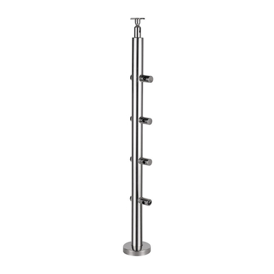 Desain Pegangan Railing Stainless Steel Indoor / Outdoor 850-1200mm
