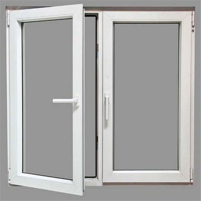Double Glazed Modern Aluminium Casement Windows Ukuran Disesuaikan
