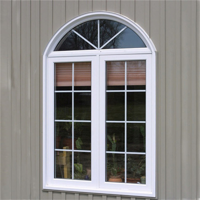 Double Glazed Modern Aluminium Casement Windows Ukuran Disesuaikan