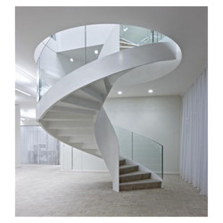 Sesuaikan Luxury Modern Small Spiral Stair Space Saving Indoor
