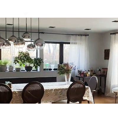 Dorong Dan Tarik Aluminium Horizontal Sliding Windows Dan Doors Reidential