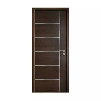 Kayu Lapis Interior Ruang Interior Pintu Kayu Dorong Dan Tarik Pembukaan