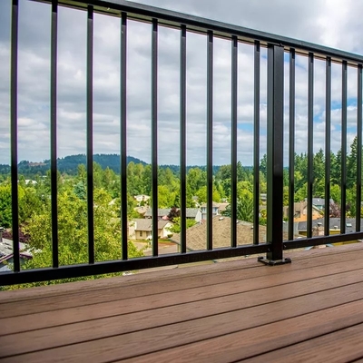 Desain Sederhana Pagar Aluminium Luar Ruangan Balkon / Balustrade Tangga