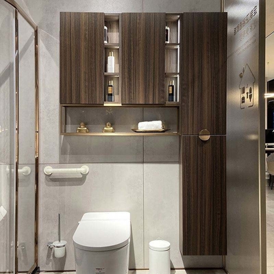 Wastafel Ganda Lemari Kamar Mandi Kayu Solid Perabotan Eropa Modern