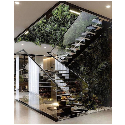 Tangga Interior Modern Standar Australia Dengan Marmer Led