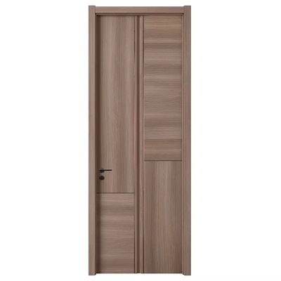 Kamar Internal Pintu Kamar Mandi Tahan Air Desain Panel Kayu Modern