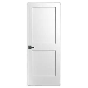 Desain Kayu Disesuaikan Pintu Interior Pengocok Kayu Keras Untuk Apartemen