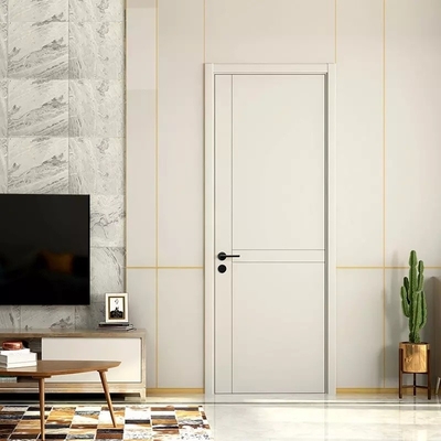Pintu Kayu Lapis Thailand HDF Modern, Pintu Kayu Interior Disesuaikan