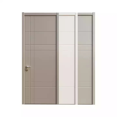 Pintu Kayu Lapis Thailand HDF Modern, Pintu Kayu Interior Disesuaikan