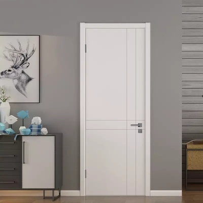 Pintu Kayu Lapis Thailand HDF Modern, Pintu Kayu Interior Disesuaikan