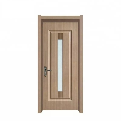 Pintu Interior Lacquer Laminasi, Pintu Kayu Modern Kaca Tahan Air