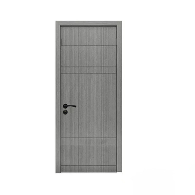 Tesia Waterproof Pintu Kamar Kayu Plywood Disesuaikan PVC WPC Pintu Dalam