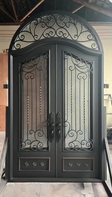 Arch Garden Steel Doors, Desain Baru Villa Gerbang Besi Tempa