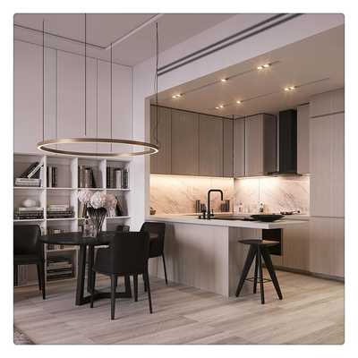 Lemari Dapur Modular Seri Lacquer Siap Pakai Perabotan Khusus