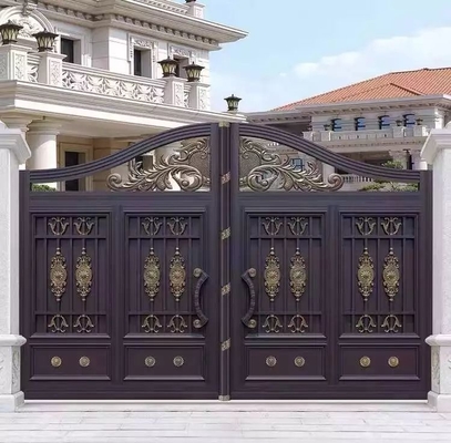 Pintu Utama Luar Rumah, Gerbang Besi Tempa Galvanis Desain Baru