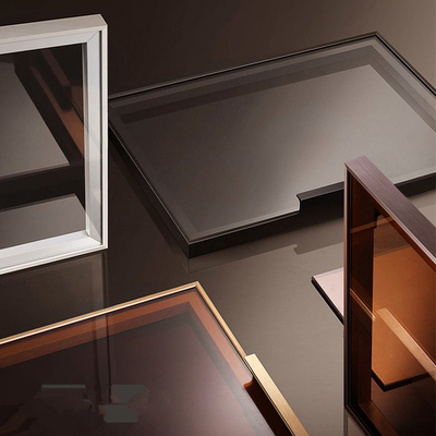 Lemari Pintu Kaca Ruang Tamu Kamar Tidur, Lemari Pakaian Gloss Tinggi Modern