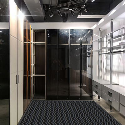 Lemari Pintu Kaca Ruang Tamu Kamar Tidur, Lemari Pakaian Gloss Tinggi Modern