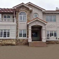 Bangunan Logam Rumah Gudang Desain Industri Apartemen Portabel Prefab Baja Ringan Villa