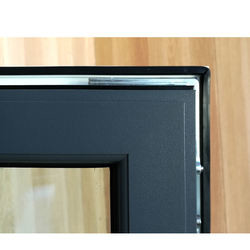 Double Glazed Dengan Badai Dampak Kaca Ayunan Jendela Gambar Gantung Horizontal Aluminium