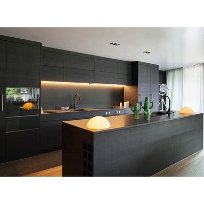 Memproduksi Lemari Dapur Modular Lacquer Gaya Eropa Modern