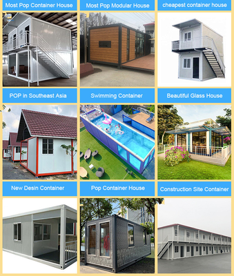 Harga Pabrik Tesia Prefabrikasi Disesuaikan Warna Kolam Renang Kontainer Pengiriman Baja 20ft 40ft