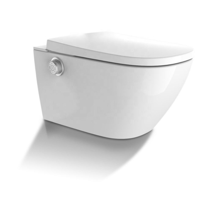 Instalasi Mudah Sanitary Ware Close Stool Round Bowl Warna Putih Heating Toilet