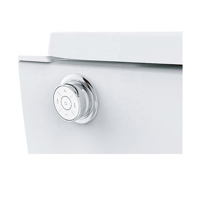 Instalasi Mudah Sanitary Ware Close Stool Round Bowl Warna Putih Heating Toilet