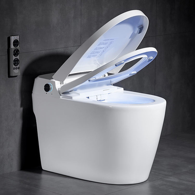 Jual Hot Sanitary Ware Intelligent Seat Heating Ceramic Automatic Smart Toilet