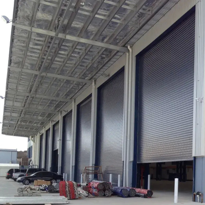 Kualitas Tinggi Rumah Storm Shutters Hurricane Remote Garage Doors Dengan Sistem Keamanan