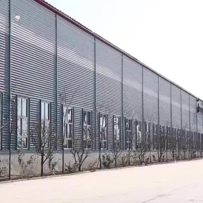 Bangunan Struktur Baja Prefab Modern Gudang Lokakarya Hangar Pesawat dan Rumah Kantor