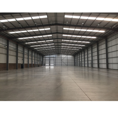 Bangunan Struktur Baja Prefab Modern Gudang Lokakarya Hangar Pesawat dan Rumah Kantor