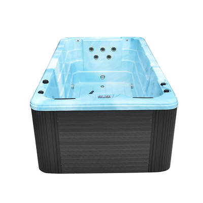 Musim Panas Prefabrikasi Kontainer Kolam Renang Outdoor Spa Pijat Dengan Menikmati Terbaik