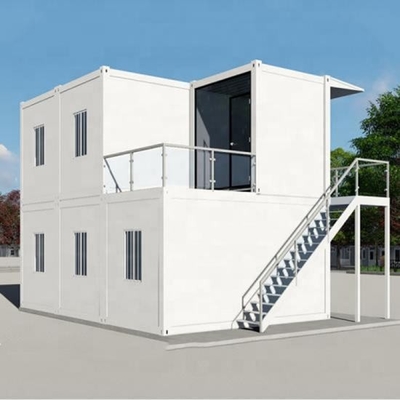 Rumah Kontainer Prefab Rentang Lipat_40ft Lipat Kontainer Hidup Kabin Kontainer Lipat Rumah