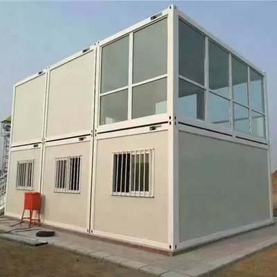 Rumah Kontainer Prefab Rentang Lipat_40ft Lipat Kontainer Hidup Kabin Kontainer Lipat Rumah