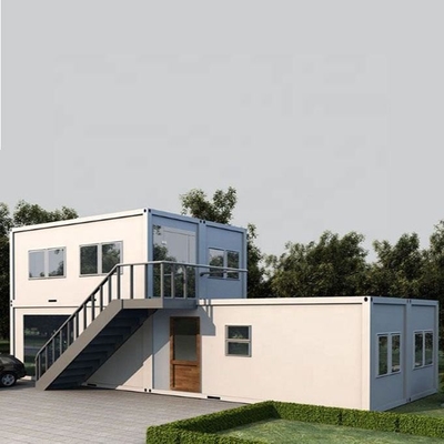 Rumah Kontainer Prefab Rentang Lipat_40ft Lipat Kontainer Hidup Kabin Kontainer Lipat Rumah
