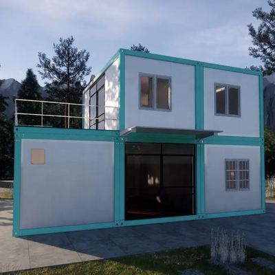 Rumah Kontainer Prefab Rentang Lipat_40ft Lipat Kontainer Hidup Kabin Kontainer Lipat Rumah