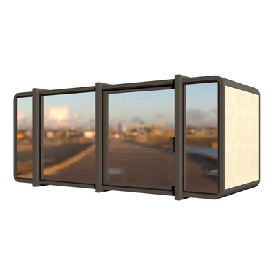 Luxury Disesuaikan Warna Dan Kaca Portable 20FT 40FT Prefab Flat Pack Container House Dengan Harga Pabrik