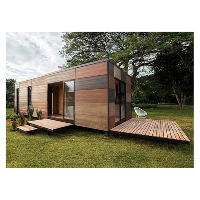 Luxury Disesuaikan Warna Dan Kaca Portable 20FT 40FT Prefab Flat Pack Container House Dengan Harga Pabrik