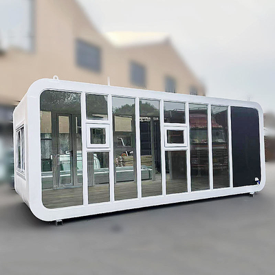 Rumah Prefab Portable Rumah Kecil Apple Cabin Container untuk Camping