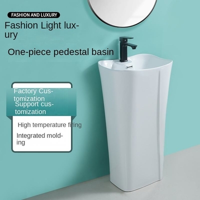 Harga Grosir Peralatan Saniter Modern Bebas berdiri putih Keramik Kamar Mandi Baskom Cuci