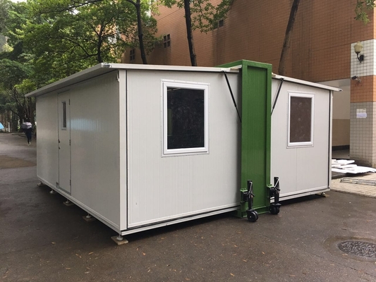 Gaya Australia Prefabrikasi Kontainer Expandable Rumah Modular Lipat Rumah Prefab